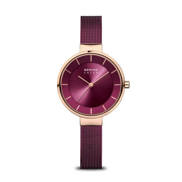 Bering Watch - Polished Purple Slim Solar - 14631-969