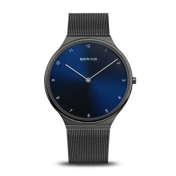 Bering Watch - Ultra Slim Women's Brushed Black - 18440-227