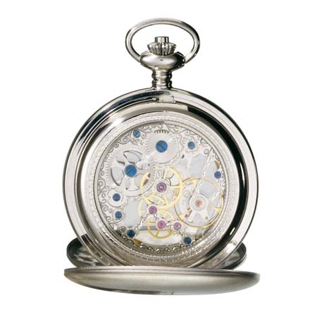 Charles Hubert Pocket Watch - Double Full Hunter Mechanical - 3780-W