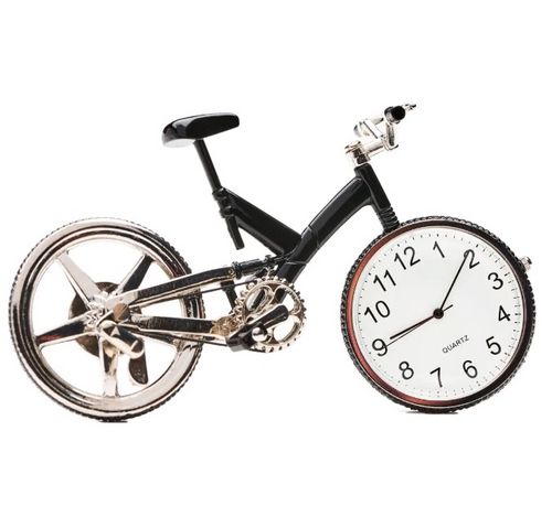 Sanis Mini Clock - Mini Bicycle Black - C3584BK