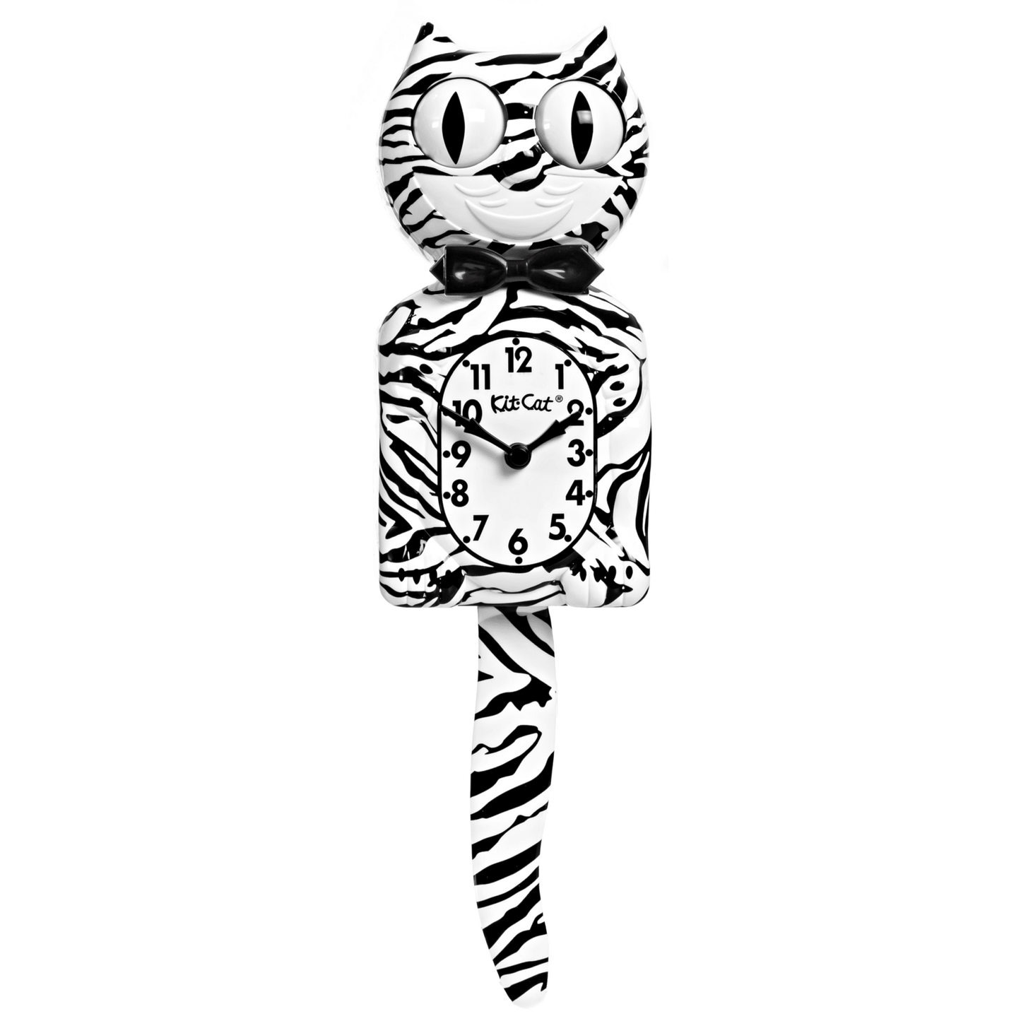 Kit-Cat Clock - White Tiger - EP-2