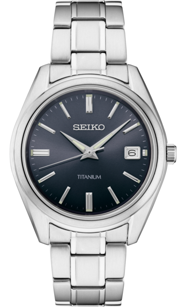 Seiko Watch - Essentials Collection - Titanium - SUR373