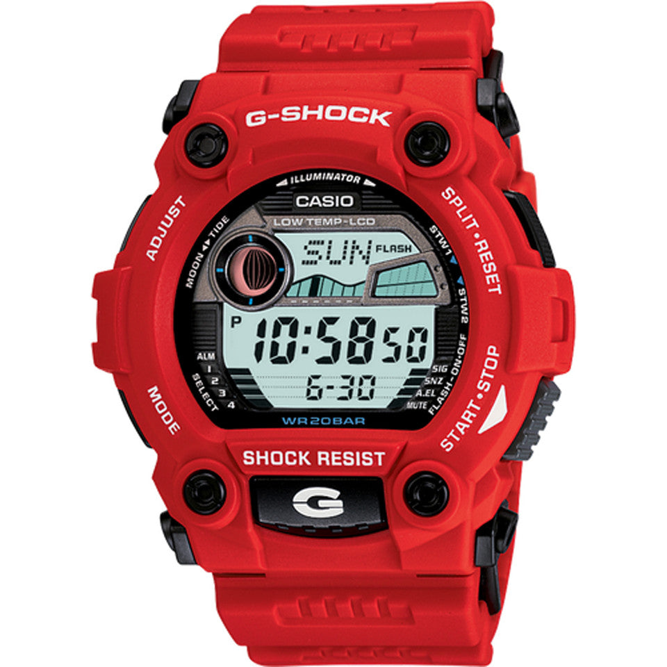 Casio G-Shock Watch - Moon & Tide Graphs - G7900A-4