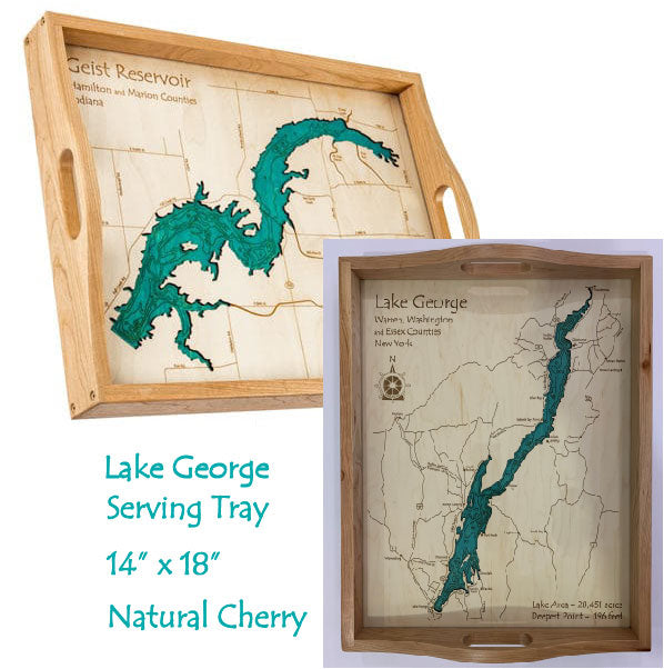 Serving Tray - Lake George - New York