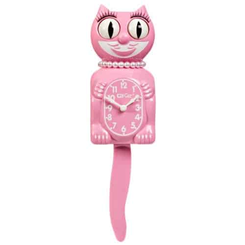 Kit-Cat Klock - Pink Satin Lady - LBC-53