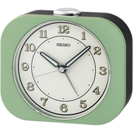 Seiko Clock - Green Kyoda Alarm Clock - QHE195M
