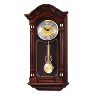 Seiko Clock - Solid Oak Wall Clock - QXH004BLH