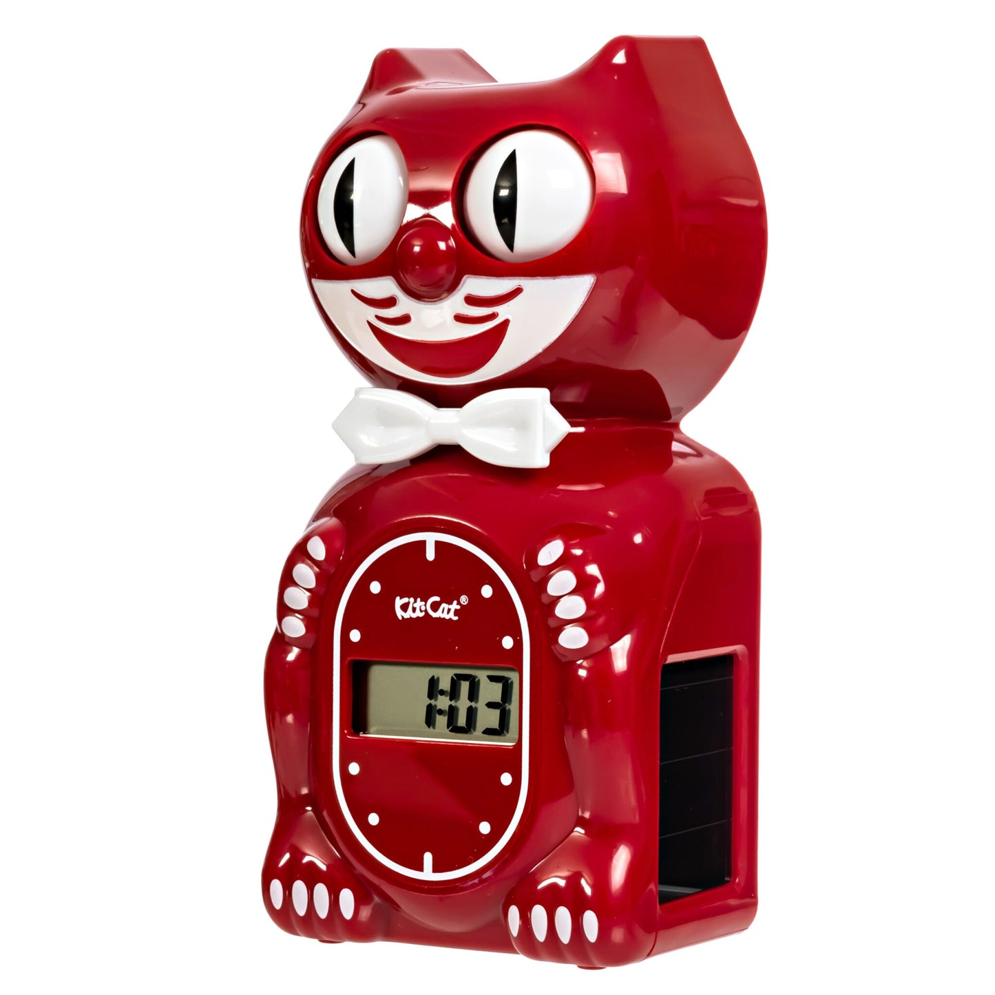 Kit-Cat Klock - Space Cherry - Solar Digital Alarm Clock - SKC-52