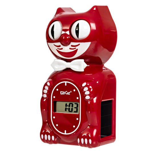 Kit-Cat Klock - Space Cherry - Solar Digital Alarm Clock - SKC-52