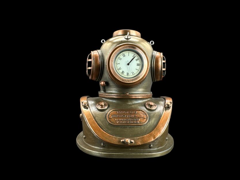 Steampunk - DIVING HELMET CLOCK - WU76453A4