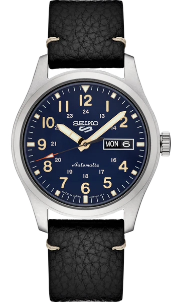 Seiko sales 5 navy