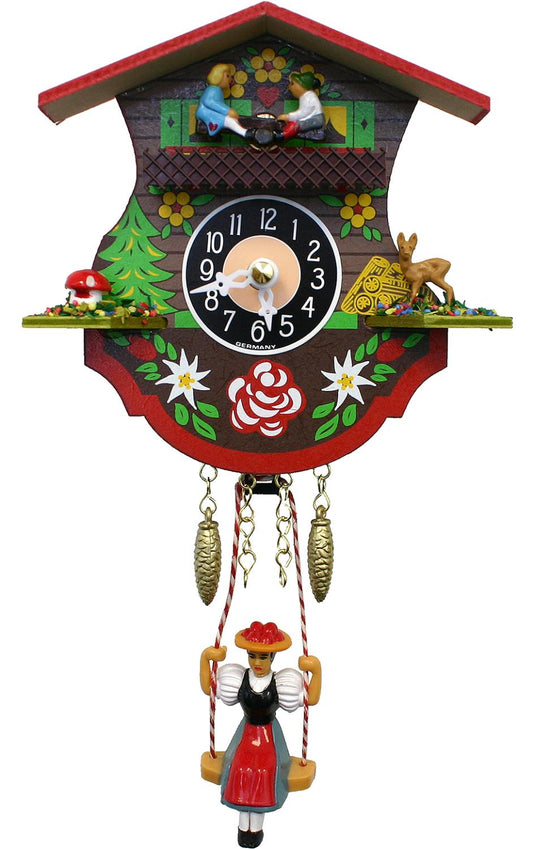 Alexander Taron, Inc. - Girl on Swing Quartz Cuckoo - 110KSQ