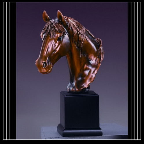 Treasures of Nature - HORSE HEAD STATUE - 55145