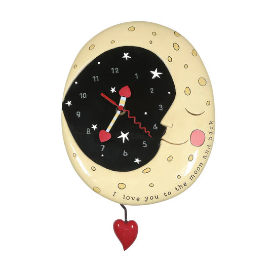 Allen Designs Clock - I Love You to the Moon and Back - 6014460