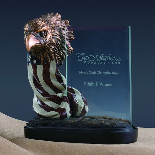 Treasures of Nature - GLASS IMPRINT EAGLE - 91164