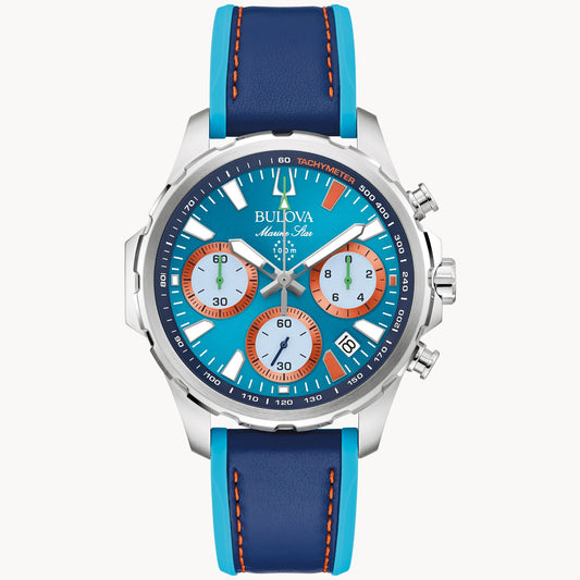 Bulova Watch - Marine Star E1 Team Miami - 96B460