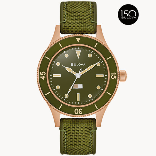 Bulova Watch - MIL Ships - 98A324