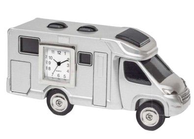 Sanis Miniclocks - Mini RV Clock Silver - C3113SL