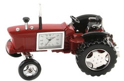 Sanis Mini Clocks - Red Tractor - C3470RD