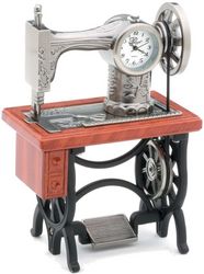 Sanis Mini Clock -  Sewing Machine - C477WD