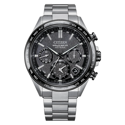 Citizen Watch - ATTESA Gray Dial Super Titanium - CC4058-67X