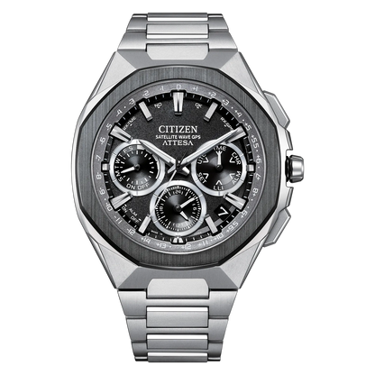 Citizen Watch - ATTESA Gray Dial Super Titanium - CC4104-53E