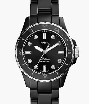 Fossil Watch - Black Ceramic - FB-01 - CE1108