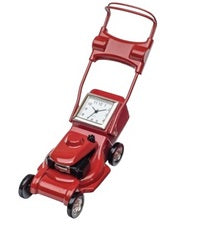 Sanis Mini Clocks - Lawnmower - CK1201