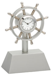 Sanis Mini Clock -  Ship's Wheel - CK464