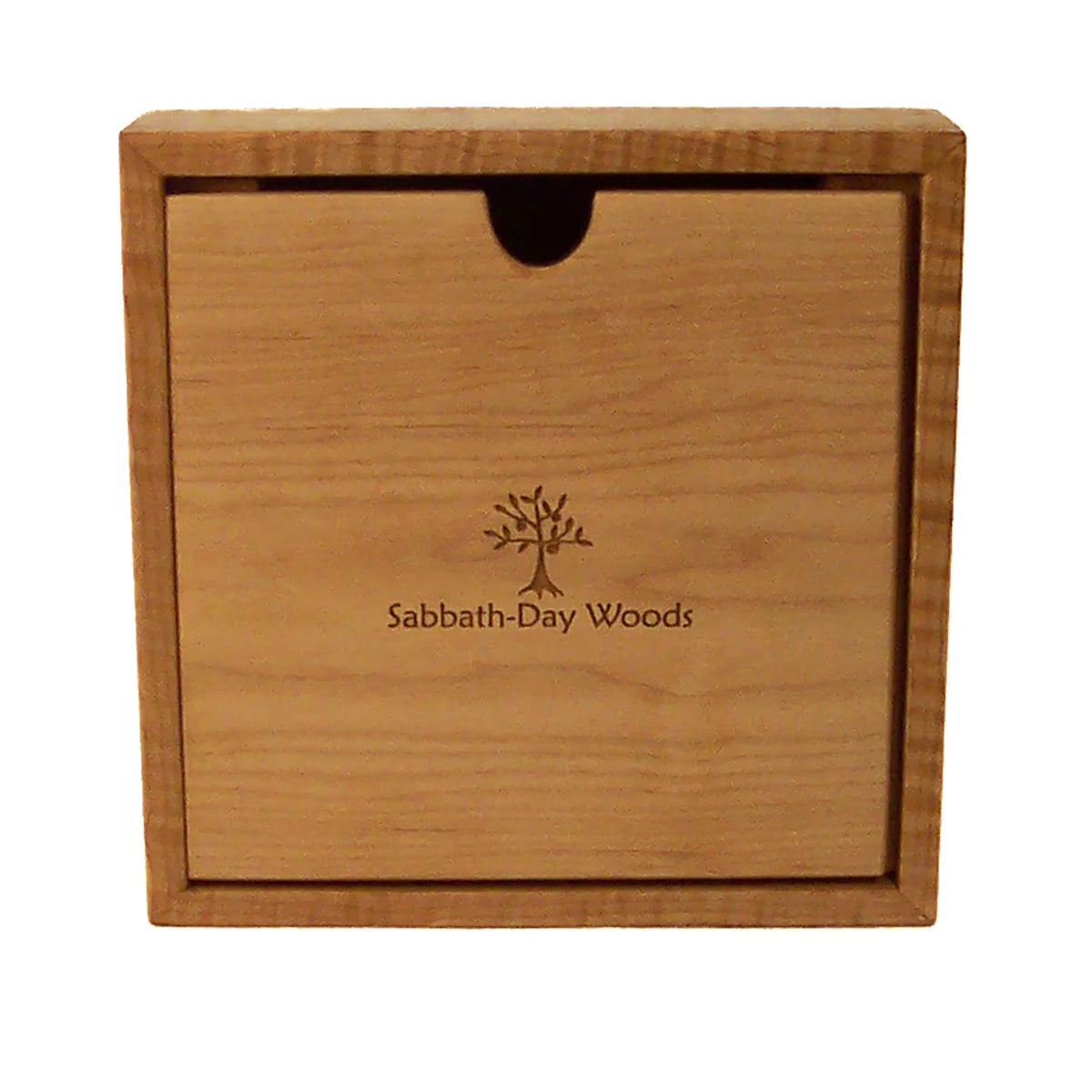 The Sabbath Day Woods - Cats At Play Box Clock is a square wooden clock featuring playful cat designs and artisan craftsmanship—an ideal gift for cat lovers who appreciate unique, handcrafted pieces by Sabbath Day Woods.