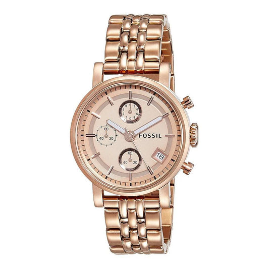Fossil Watch - Rose Gold Boyfriend Watch - ES3380
