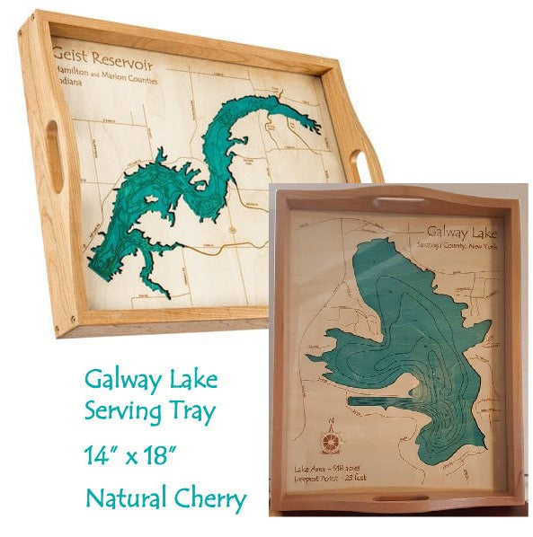 Serving Tray - Galway Lake - New York
