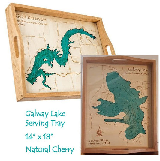 Serving Tray - Galway Lake - New York