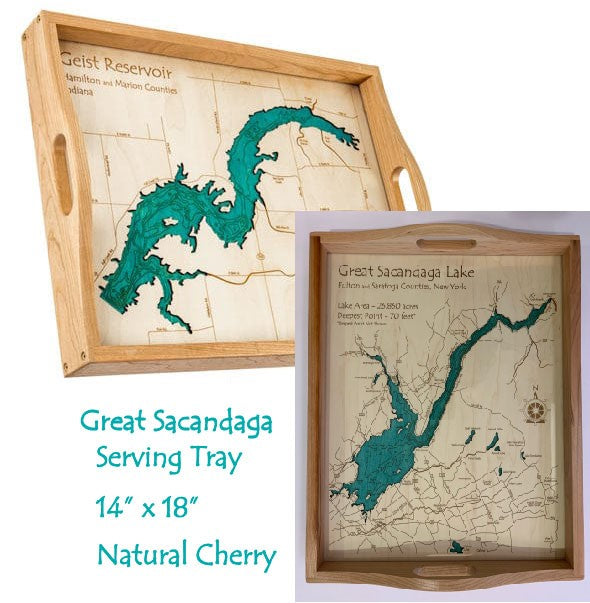 Serving Tray - Great Sacandaga Lake - New York