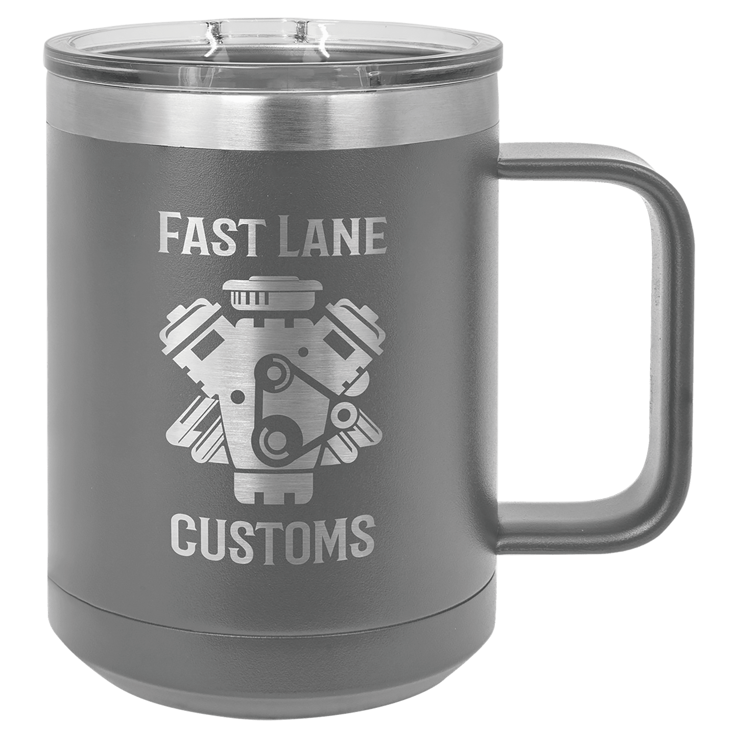 JDS - Dark Gray Mug 15 oz - LCM110