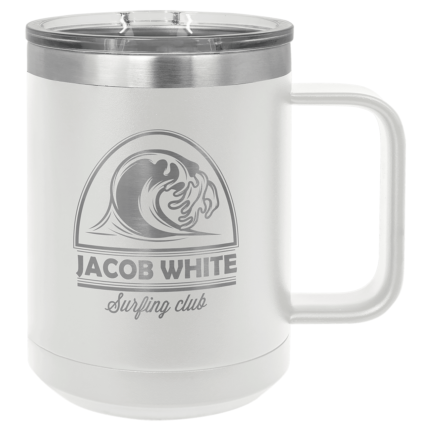 JDS - White Mug 15 oz - LCM114