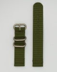HR Watchband - Green 20R Nylon - MS4401