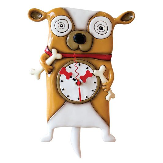 Allen Designs Clock - Roofus Clock - P1290