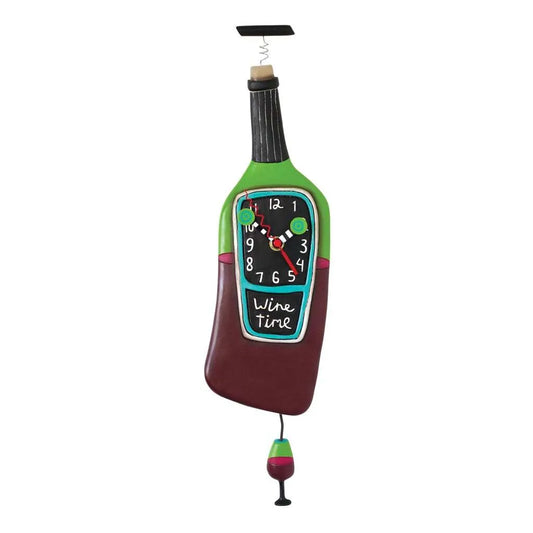 Allen Designs Clock - Corked - Wine Time - P1386