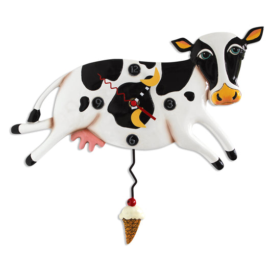 Allen Designs Clock - Bessy Cow - P1764