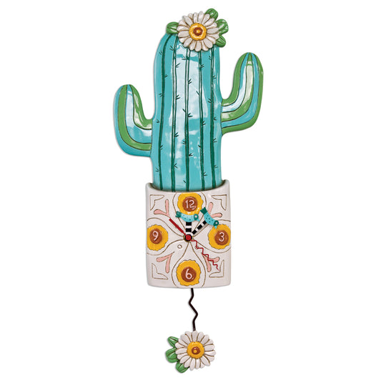 Allen Designs Clock - Desert Bloom - P1856