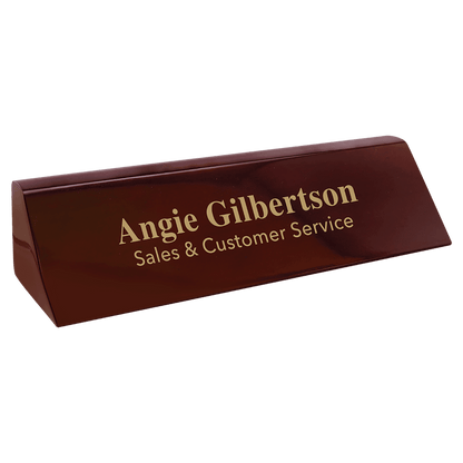 JDS - Rosewood 8" Desk Wedge - PNA28