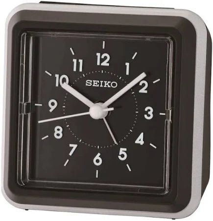 Seiko Clock - Alarm Clock with Snooze - QHE182W