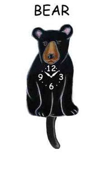 Bear - Wagging Tail Clock