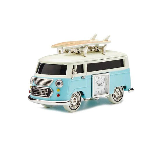 Tokyobay Mini Clock - Bus Blue - C3159KP238LBL
