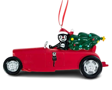Kit-Cat Klock - Retro Roadster Ornament - COB-DEUCE