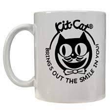 Kit-Cat Klock - Blk & Wht Kit-Cat Klock Smile Logo Coffee Mug - MGKC02