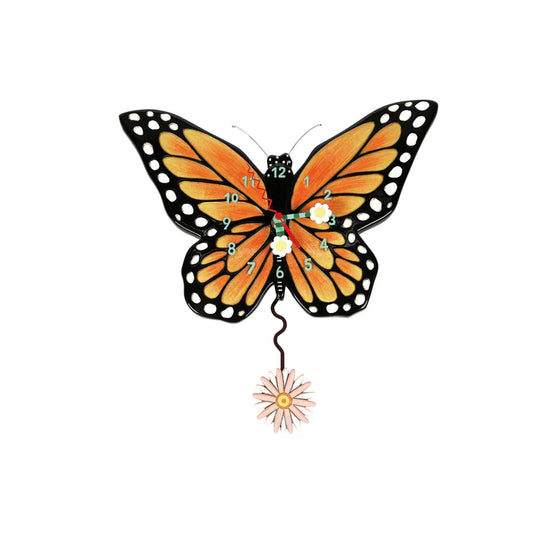 Allen Designs Clock - Spread Your Wings Butterfly - 6014457