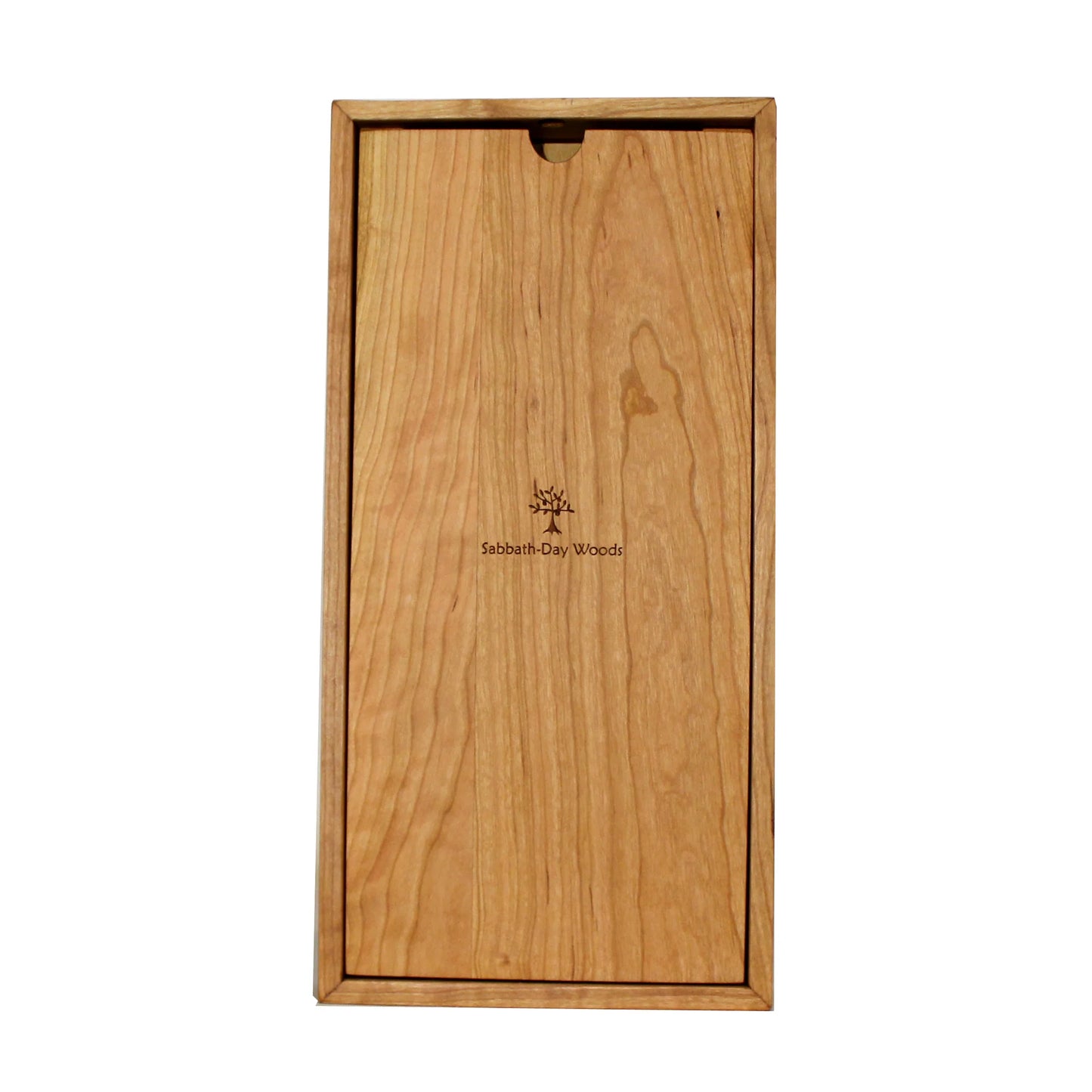 Sabbath Day Woods - Squares and Circles Tall Box Clock